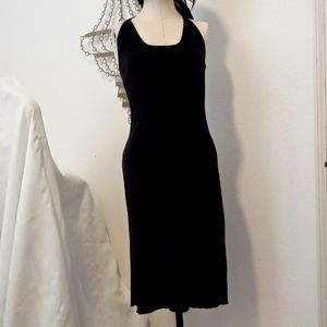Black halter dress Banana Republic excellent condition